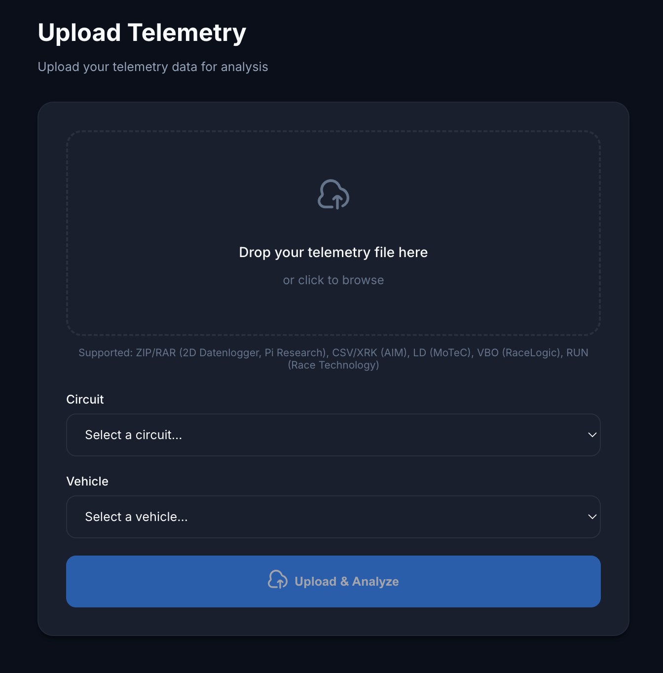 Importez vos fichiers. On s'occupe du reste.